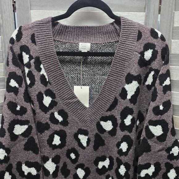 Women's V-Neck Tunic Sweater | A New Day | 2X - Picture 4 of 9